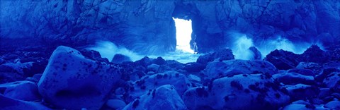 Framed Pfeiffer State Beach, Big Sur, California, USA Print