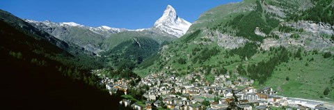 Framed Zermatt, Switzerland (horizontal) Print