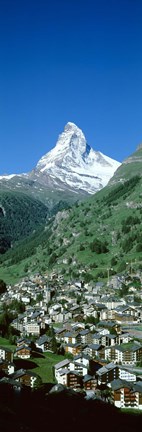 Framed Zermatt, Switzerland (vertical) Print