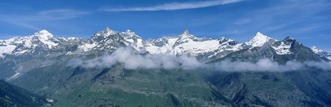 Framed Swiss Alps, Switzerland Print