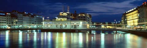 Framed Geneva, Switzerland Print