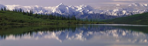 Framed Wonder Lake Denali National Park AK USA Print