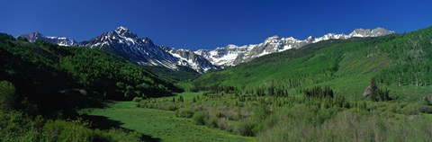 Framed San Juan Mountains CO USA Print