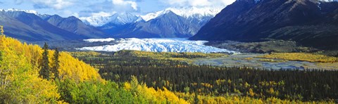 Framed Mantanuska Glacier AK USA Print