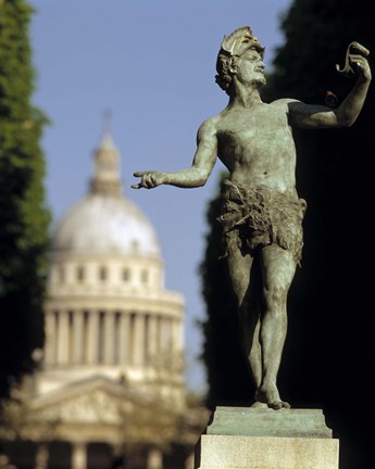 Framed Pantheon Paris France Print