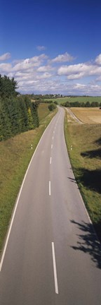 Framed Road, Southern Germany Print
