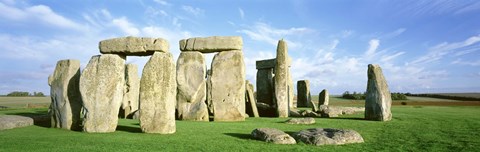Framed Stonehenge, Wiltshire, England, United Kingdom Print