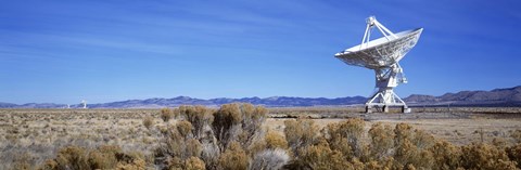 Framed VLA Telescope, Socorro, New Mexico, USA Print