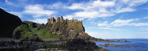 Framed Dunluce Castle, Antrim, Ireland Print