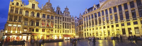 Framed Grand Place, Brussels, Belgium Print