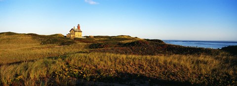 Framed Block Island Lighthouse Rhode Island USA Print