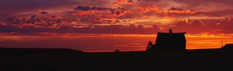 Framed Farmhouse WA Print