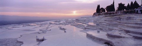 Framed Pamukkale Turkey Print