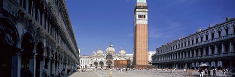 Framed Square in Venice Italy Print