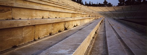 Framed Detail Olympic Stadium Athens Greece Print