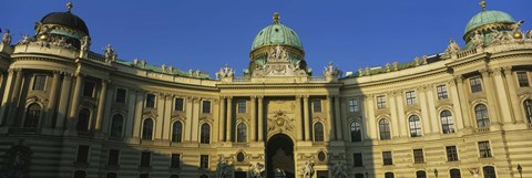 Framed Facade of a palace, Hofburg Palace, Vienna, Austria Print