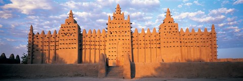 Framed Great Mosque Of Djenne, Mali, Africa Print