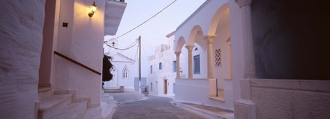Framed Andros, Greece Print