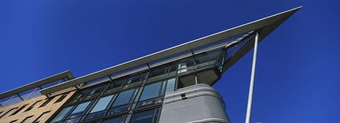 Framed Low Angle View Of A Building, Aker Brygge, Oslo, Norway Print