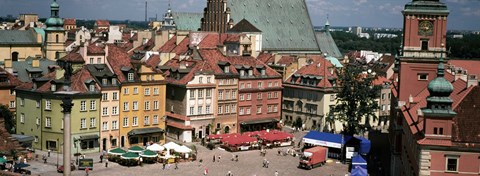 Framed Warsaw, Poland Print