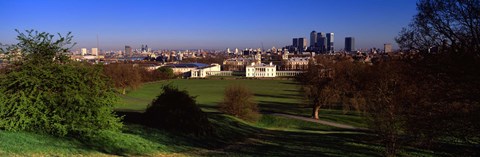 Framed Greenwich Park, Greenwich, London, England, United Kingdom Print