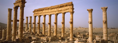 Framed Ruins in Palmyra, Syria Print