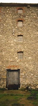 Framed Door of a mill, Kells Priory, County Kilkenny, Republic Of Ireland Print