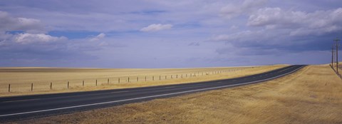 Framed Judith Basin County, Montana Print
