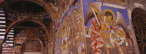 Framed Rila Monastery, Bulgaria Print