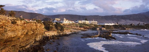 Framed Old whaling station on the coast, Hermanus, Western Cape Province, Republic of South Africa Print
