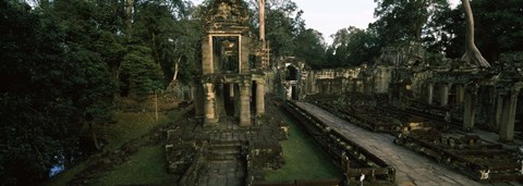 Framed Preah Khan, Angkor, Cambodia Print