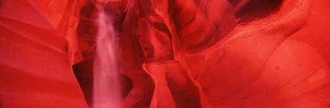 Framed Red Rock formations, Antelope Canyon, Arizona Print