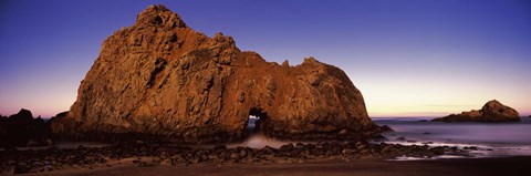 Framed Pfeiffer Beach, Big Sur, California Print