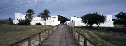 Framed Lodge, Fort Namutoni, Etosha National Park, Kunene Region, Namibia Print