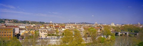 Framed Buildings in a city, Rome, Italy Print