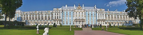 Framed Facade of Catherine Palace, St. Petersburg, Russia Print