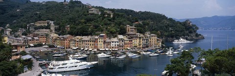 Framed Italy, Portfino Print