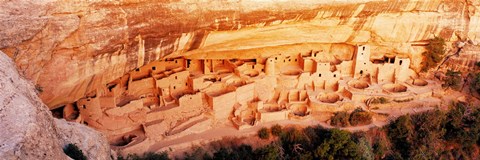 Framed Ruins, Cliff Palace, Mesa Verde, Colorado, USA Print