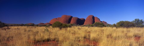 Framed Mount Olga, Uluru-Kata Tjuta National Park, Australia Print