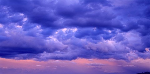 Framed Switzerland, clouds, cumulus, storm Print