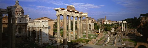 Framed Forum, Rome, Italy Print