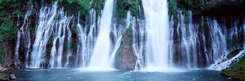 Framed McArthur-Burney Falls Memorial State Park, California Print