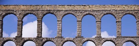 Framed Roman Aqueduct, Segovia, Spain Print