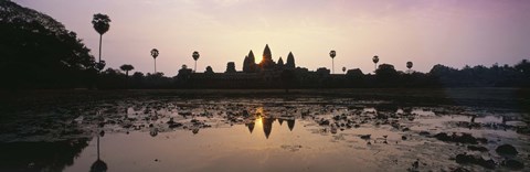 Framed Angkor Vat Cambodia Print