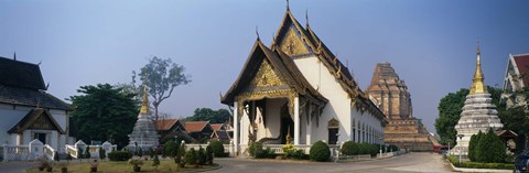 Framed Wat Chedi Luang Chiang Mai Thailand Print