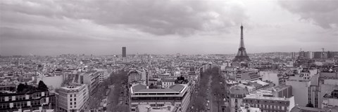 Framed Eiffel Tower, Paris, France Print