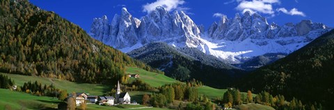Framed Saint Magdalena Church, Italy Print