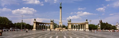 Framed Hero Square, Budapest, Hungary Print