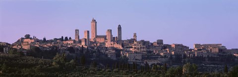 Framed San Gimignano, Tuscany, Italy Print