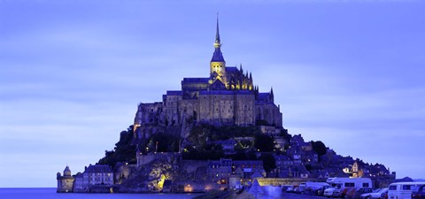 Framed Mont St Michel Brittany France Print